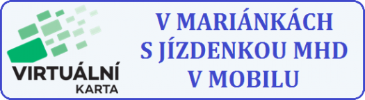 V mariánskolázeňské MHD s jízdenkou v mobilu