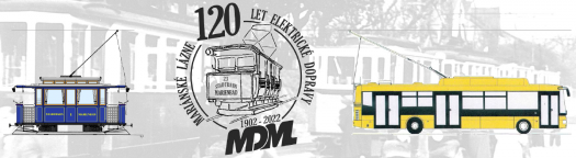 Výstava 120 let elektrické dopravy v Mariánských Lázních