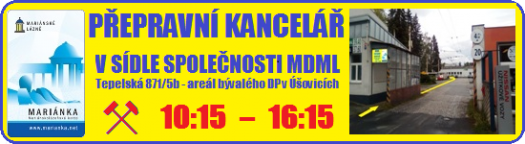 PŘEPRAVNÍ KANCELÁŘ V SÍDLE SPOLEČNOSTI MDML